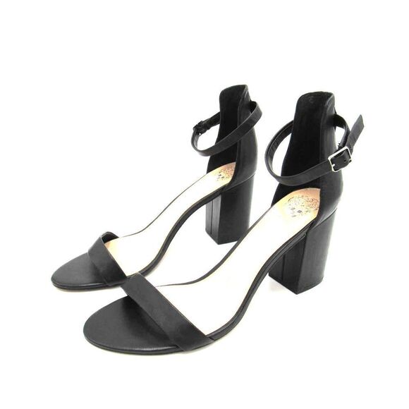 VINCE CAMUTO Beah Block Heel Ankle Strap Sandals - Picture 3 of 8